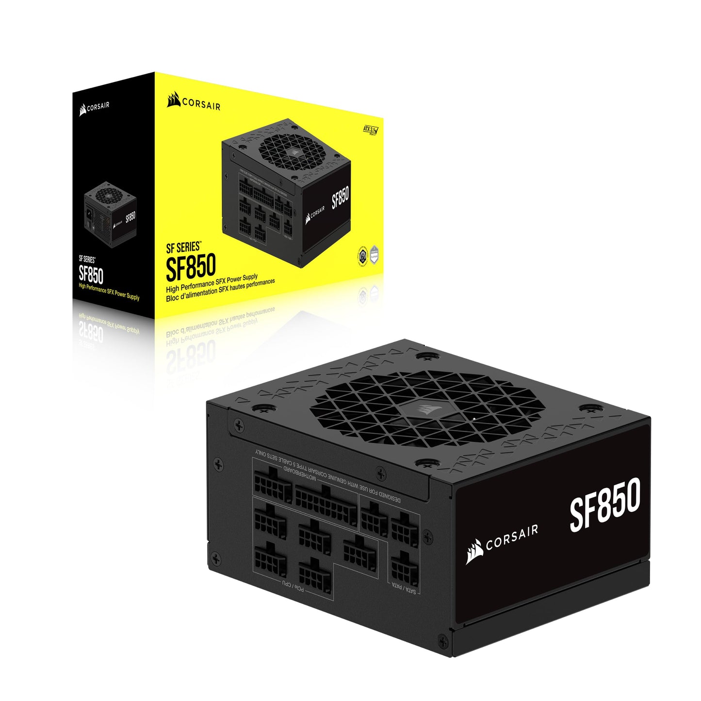 CORSAIR SF850 (2024) Fully Modular Low Noise 80 PLUS Platinum ATX Power Supply