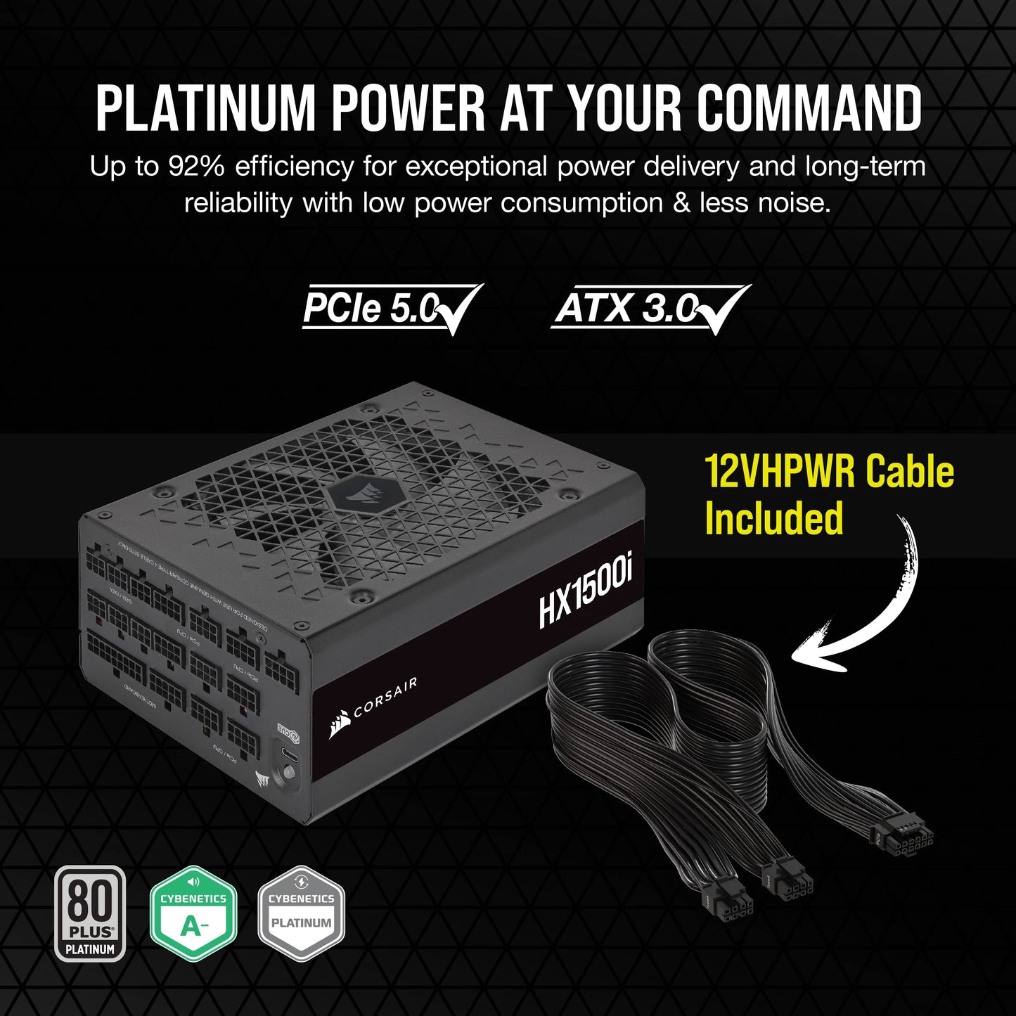 Corsair HX1500i Fully Modular Ultra-Low Noise ATX Power Supply