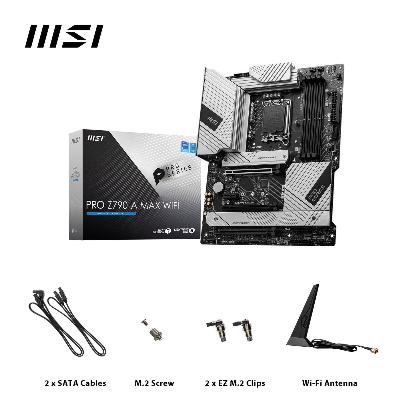 MSI PRO Z790-A MAX WiFi ProSeries Motherboard