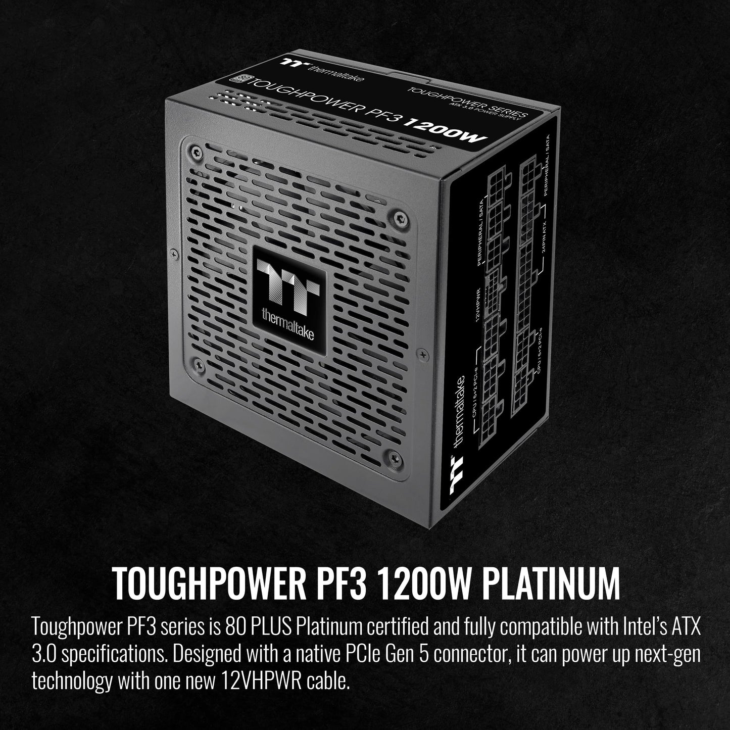 Thermaltake Toughpower PF3 ATX 3.0 1200W 80+ Platinum Full Modular Power Supply