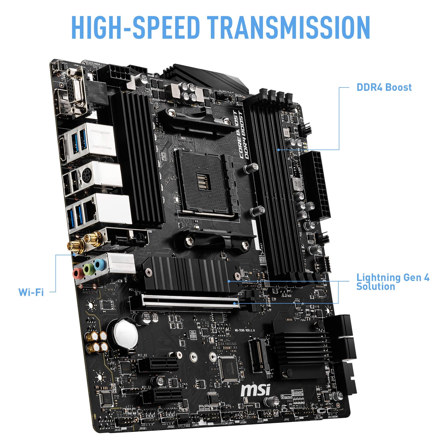 MSI B550M PRO-VDH WiFi ProSeries Motherboard